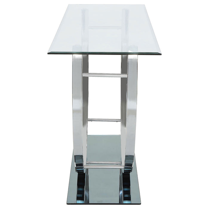 Garrett - Console Table - Chrome