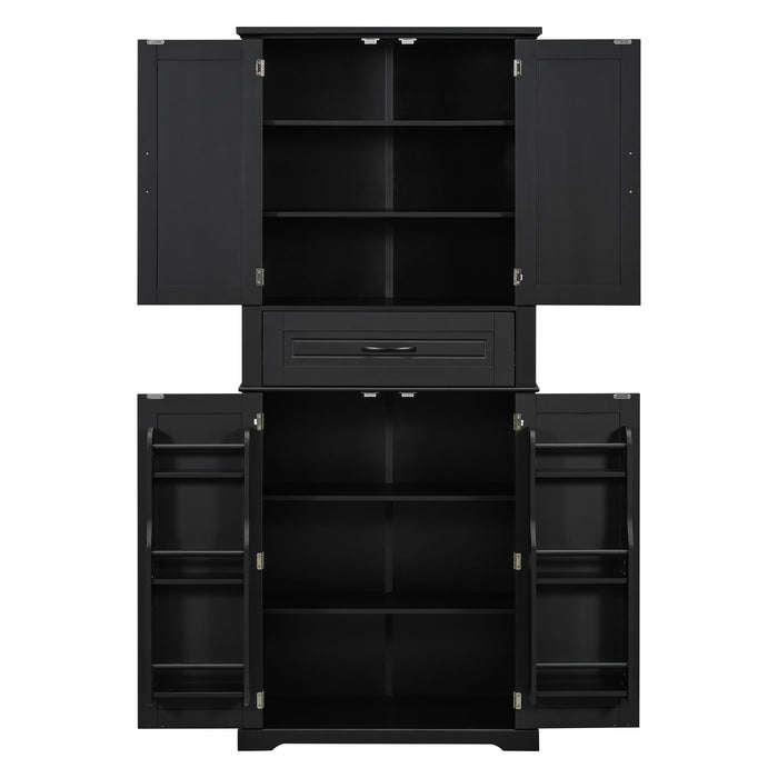 Bathroom Storage Cabinet With Multifunctional Storage Space, Drawer With Slide Rails, Adjustable Shelf