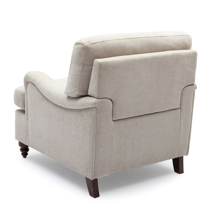 Candor - Arm Chair With English Roll Arms