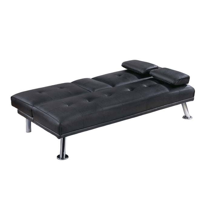 Adjustable Sofa With Fold Down Table And Cup Holders