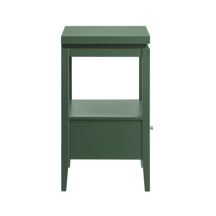 Olana -1 Drawer Nightstand With Floating Top Design