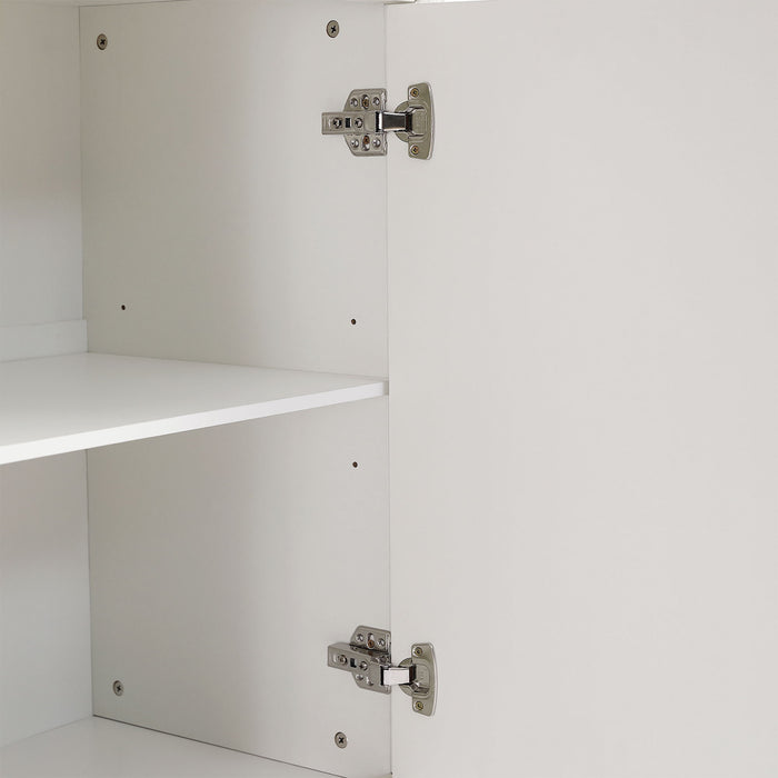 TV Stand, Media Console Cabinet With 2 Spacious Storage Space