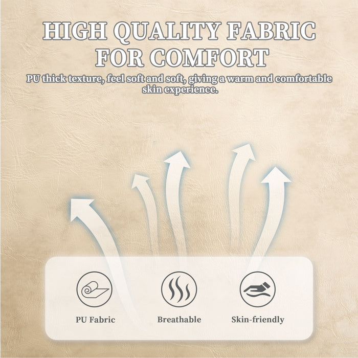 Mid Century Modern Loveseat Sofa With USB Ports, Removable Pillow Cover