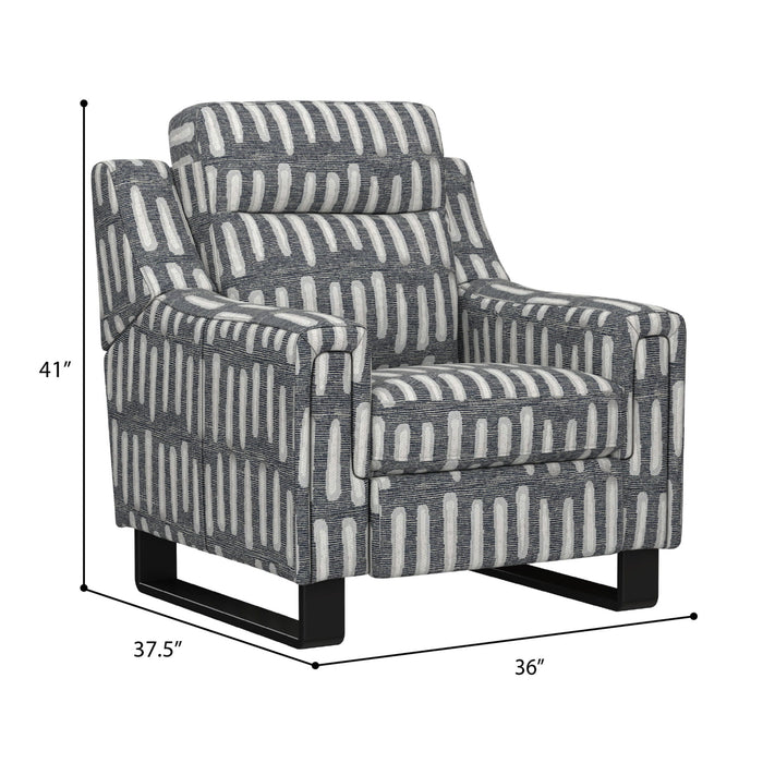 Teagan - Dual Power Recliner - Hashmark