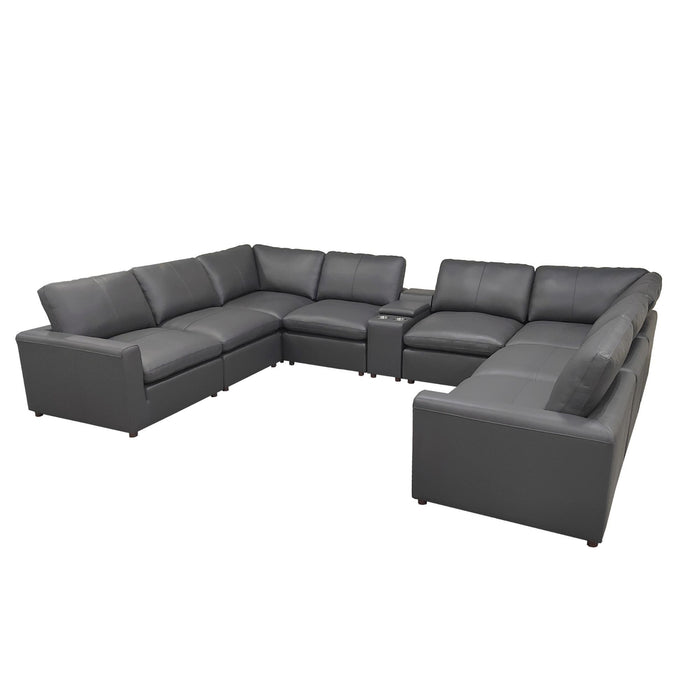 Large Upholstered Seating Modular Sectional