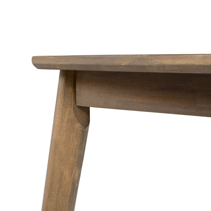 Acacia Wood Dining Table 8 Person Outdoor Table, Farmhouse Furniture For Patio, Garden, Backyard - Light Brown