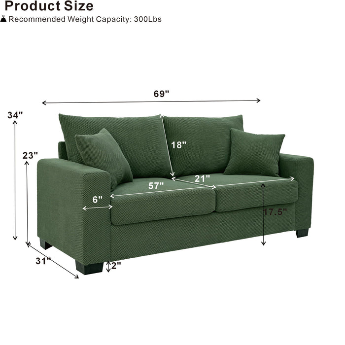 2 Seater Sofa For Living Room