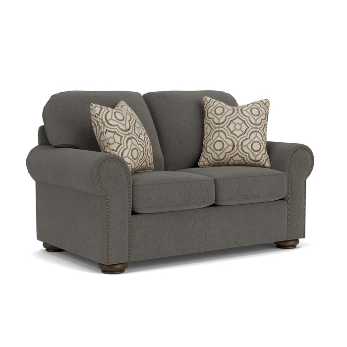 Preston - Fabric Loveseat With Nailhead Trim