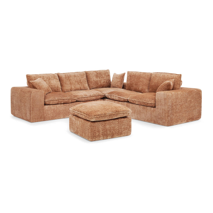 Sectional Sofa With Moveable Ottoman