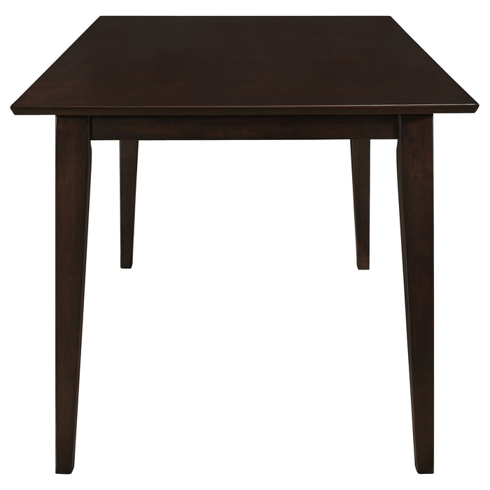 Henin - Rectangle Dining Table - Cappuccino