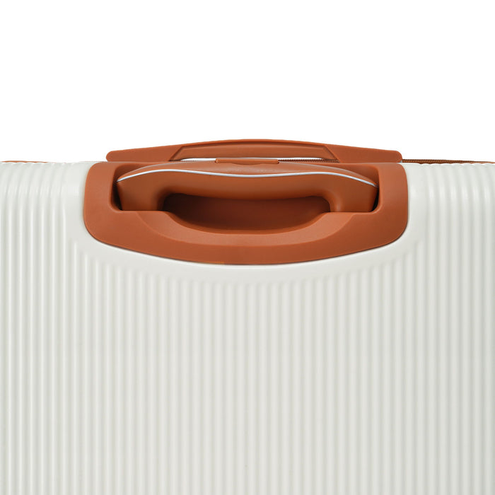 Hardshell Luggage Sets 3 Piece Carry On Suitcase Double Spinner Wheels With Tsa Lock