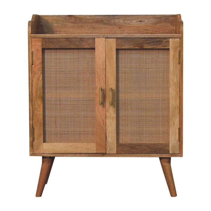Larissa - T Bar Raised Cabinet - Brown