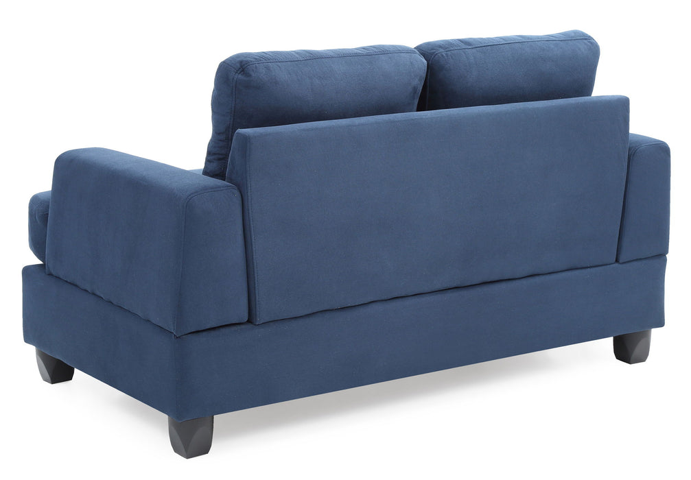 Stylish Transitional Loveseat For Two