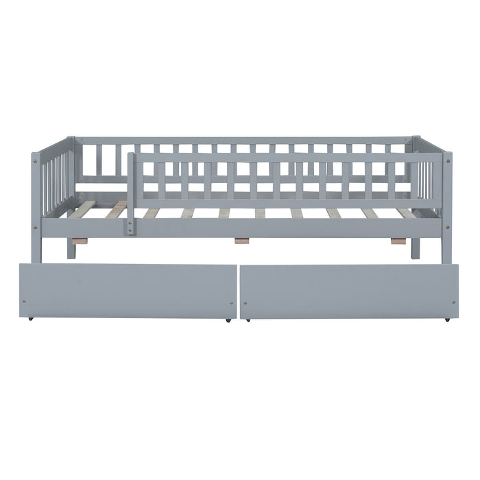 Multifunctional Wooden Daybed Bed