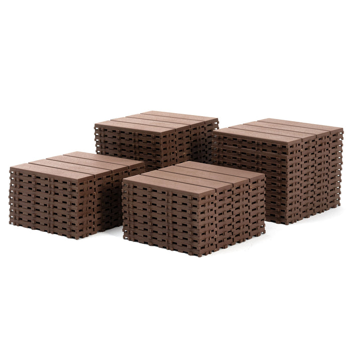 Interlocking Deck Tiles 44 Pack For Backyard