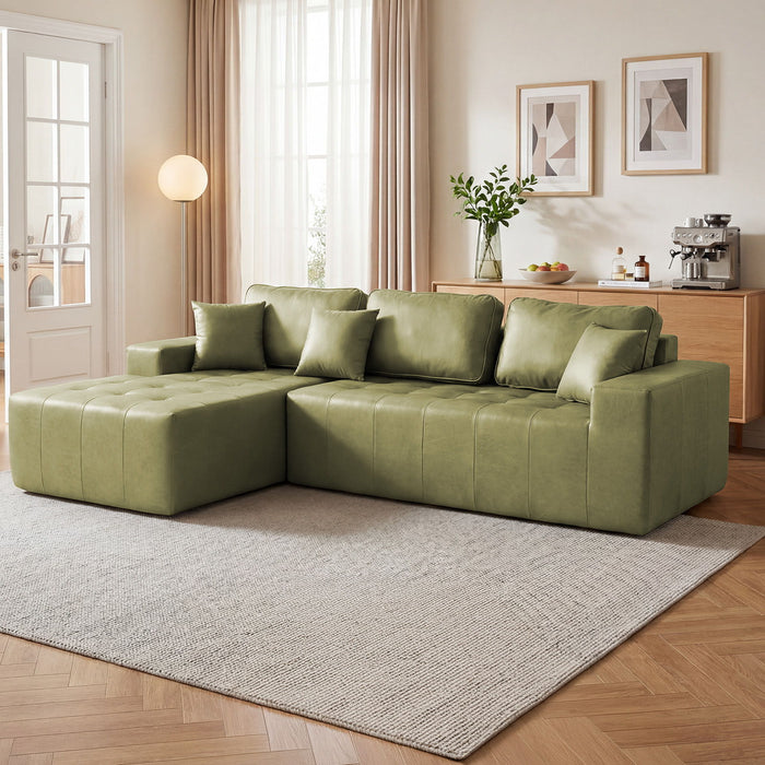 L - Shaped Corner Chaise Sofa Bed