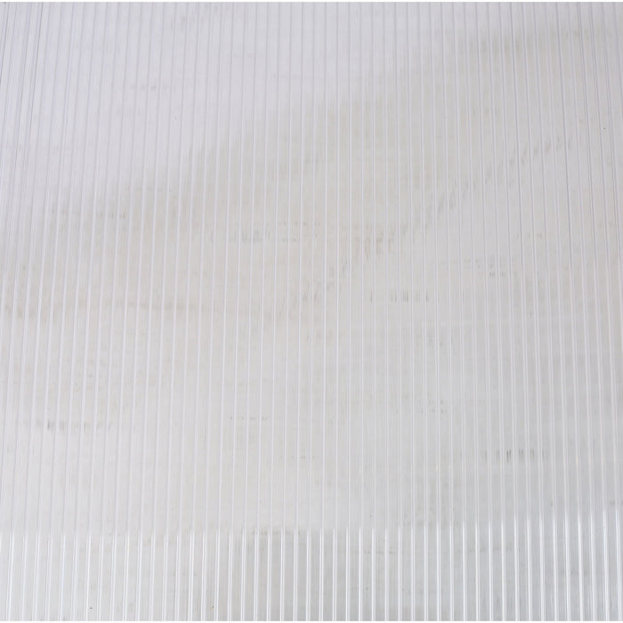 Weather Resistant Polycarbonate Canopy Outdoor Shade Cover For Robotic Lawn Mowers - Black