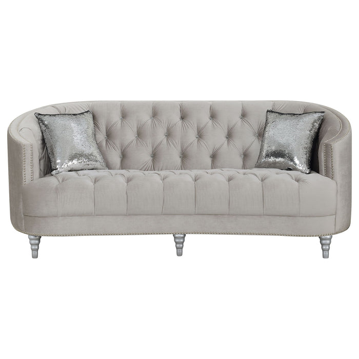 Dolby - Sofa With Tufted Living Room Sofa - Gray