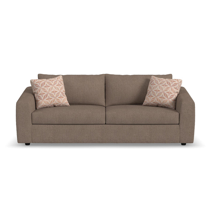 Chevy - Leather Sofa - Brown