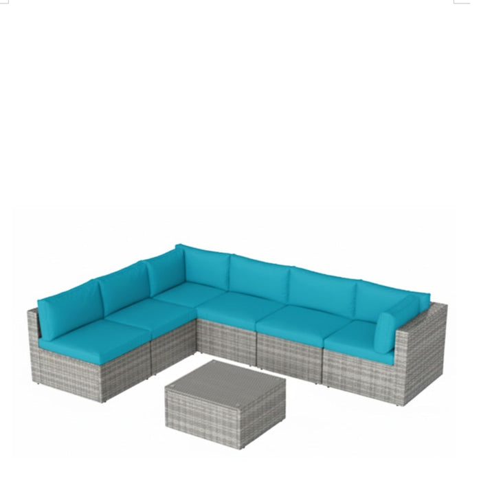 Modern Patio Set With Coffee Table
