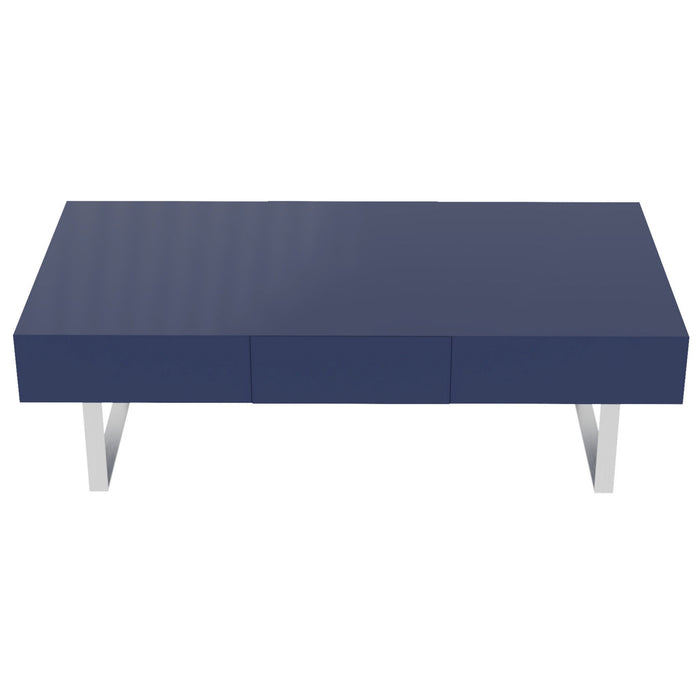 Rectangular Coffee Table With Hidden Storage