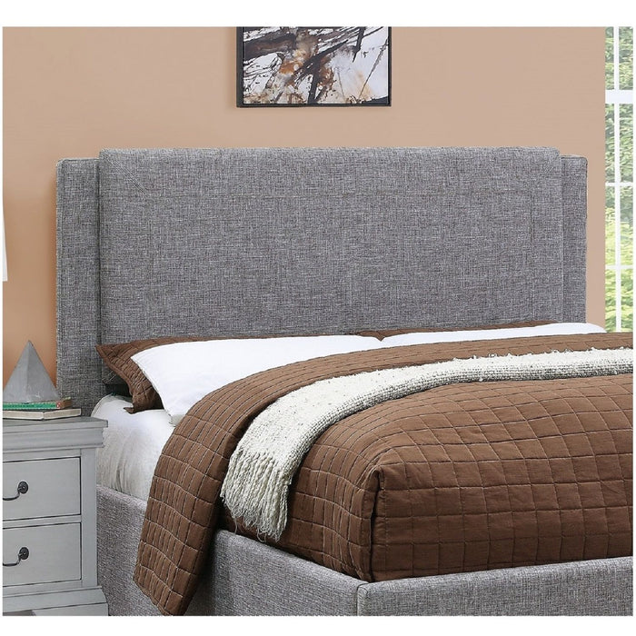 Contemporary Upholstered Bed With Storage Drawers