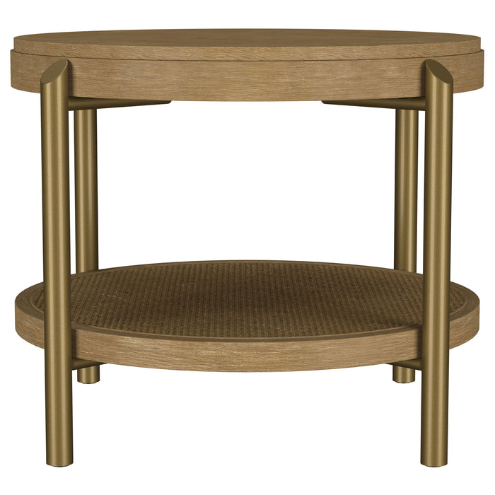 Benson - Round Coffee And End Table Set