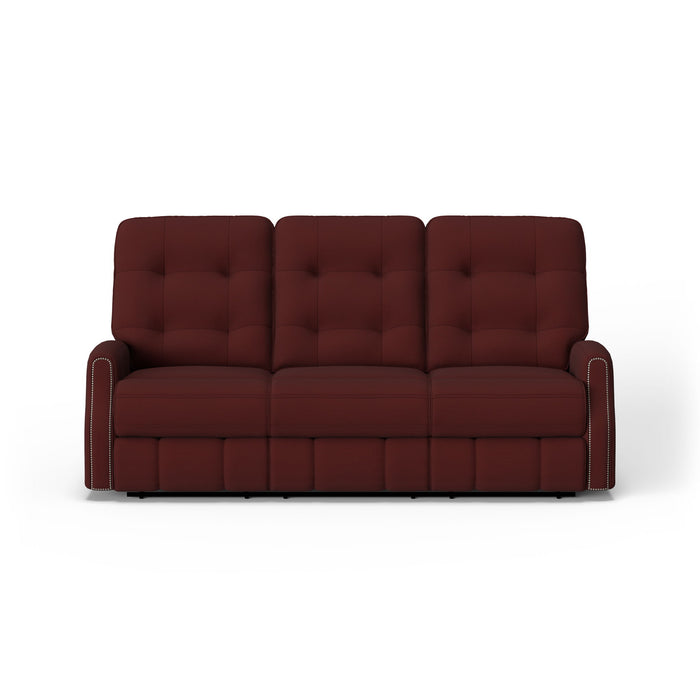 Devon - Reclining Sofa, Nailhead Trim