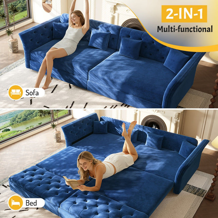 Oversize Pull Out Sofa Bed For Living Room