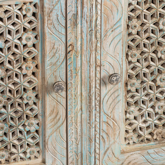 Beth - 2 Door Cabinet - Seaside Blue