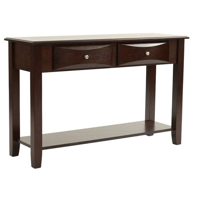 Simple Style Table With Shelf