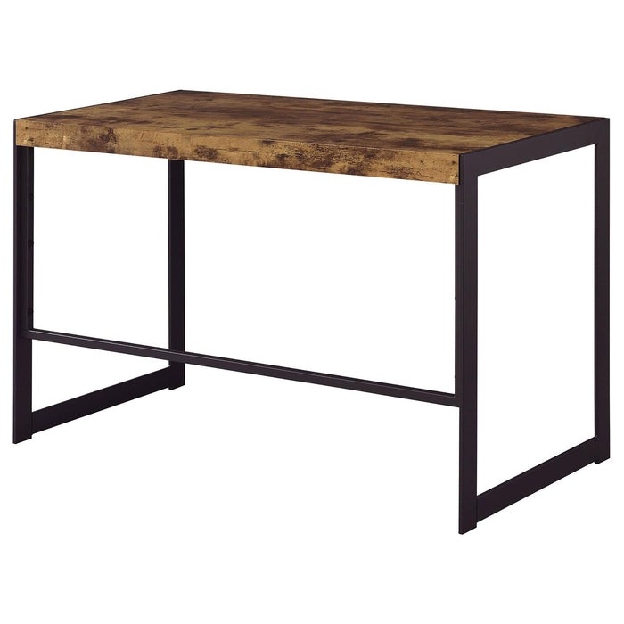 Writing Desk Design, Compact Size For Small Spaces - Brown