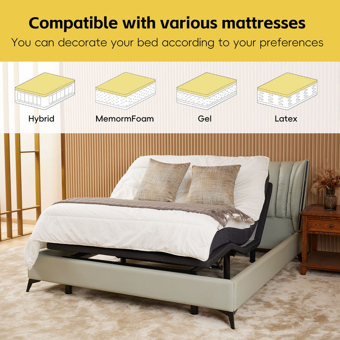 Ergonomic Adjustable Bed & Zero Gravity Base