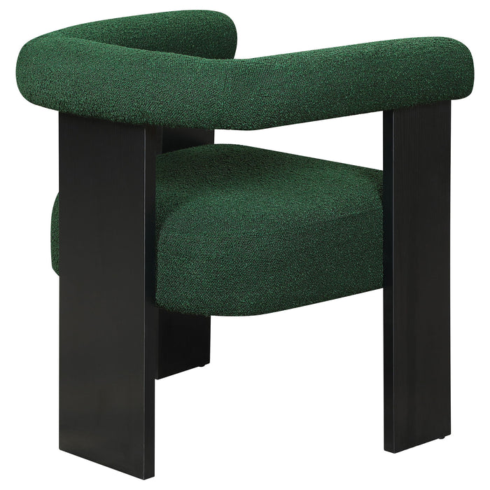 Slater - Upholstered Accent Side Chair - Green