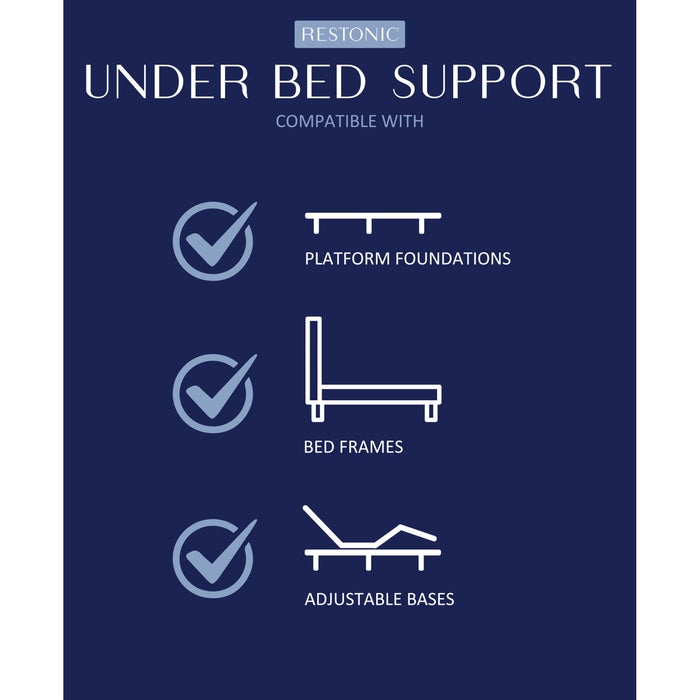 Comfort Care - 12" Hybrid Euro Top Mattress Plush Comfort, Foam