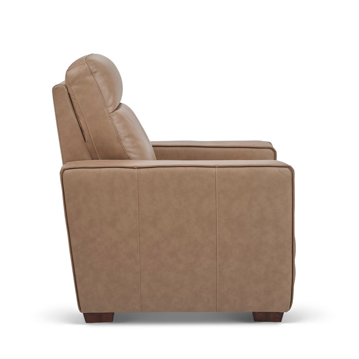 Dutch - Power Recliner With Power Headrest & Lumbar
