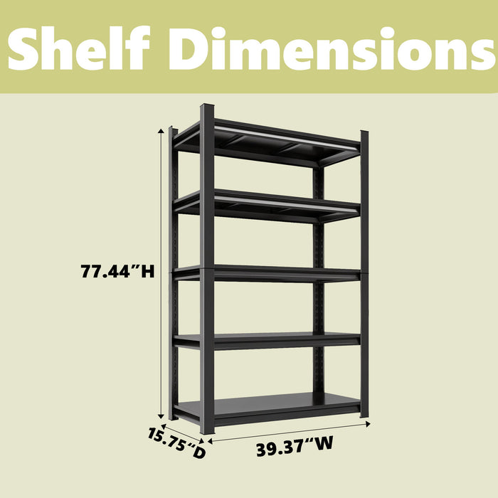 Adjustable Height Storage Shelving Units