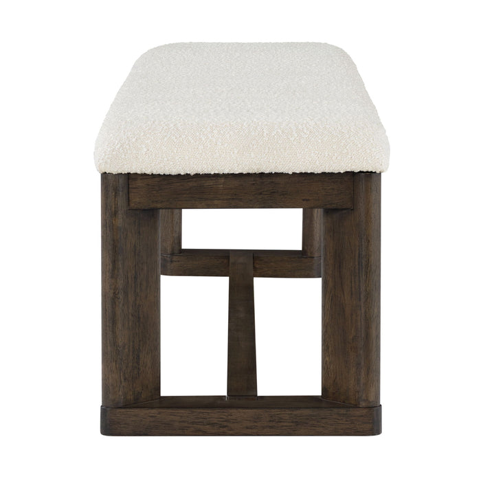 Backless Upholstered Dining Bench