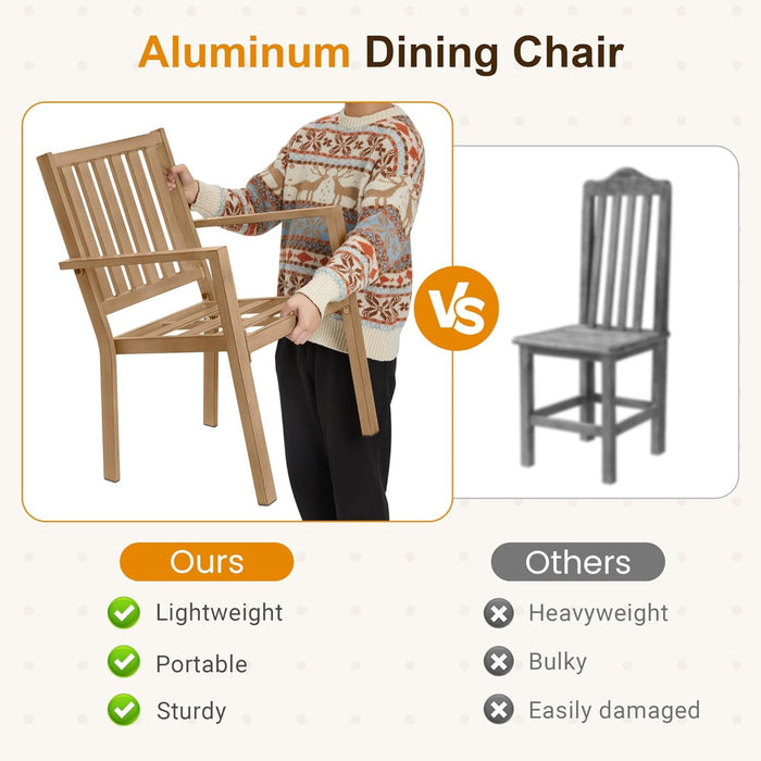 Patio Dining Chairs With Thick Cushions
