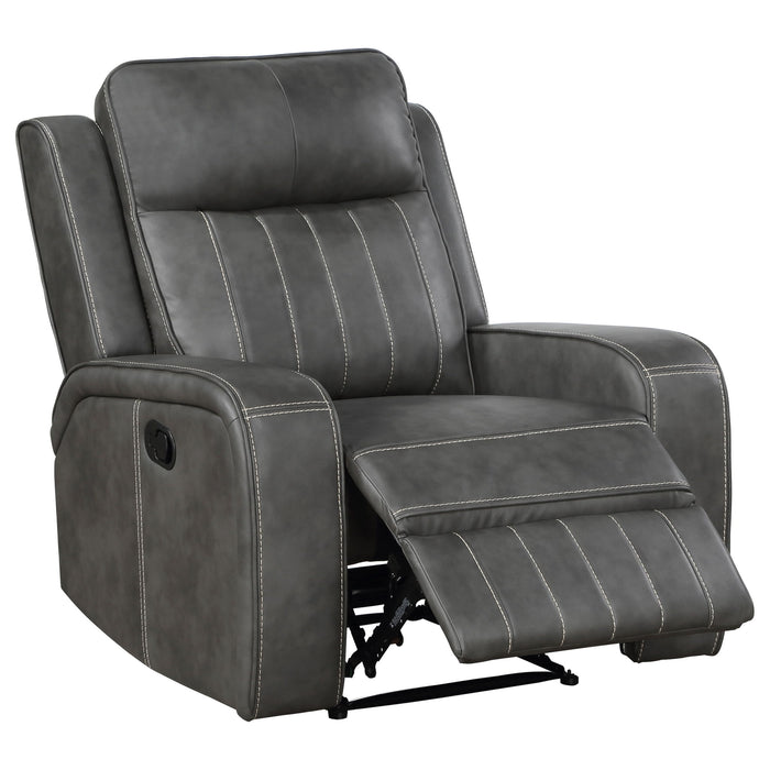 Mckinley - 3 Piece Reclining Sofa Set - Gray