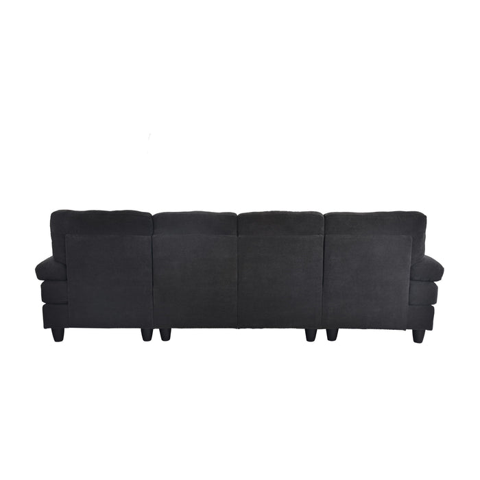 U-Shaped Sofa With Dual Chaise