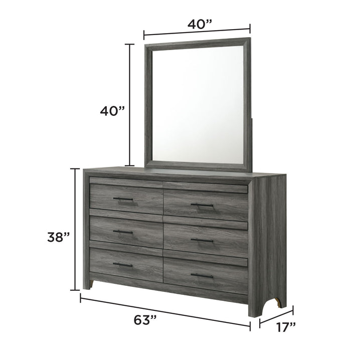 Denver - Square Mirror