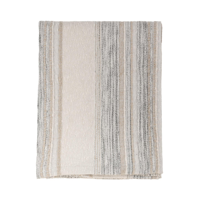 Throws - 50" x 70" TC Rockport Throw - Ivory Multi