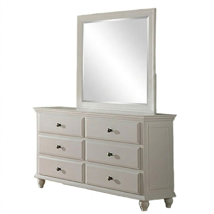 1 Piece Dresser Bedroom Furniture - White