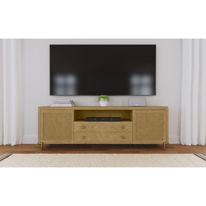 Benson - 2 Door TV Stand With Dual Drawers