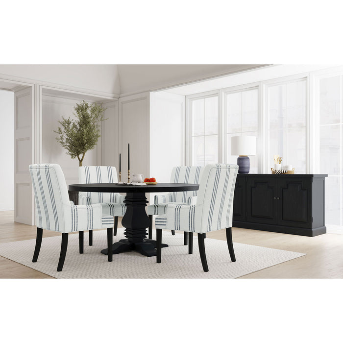 Draper - Upholstered Arm Chair - Beige