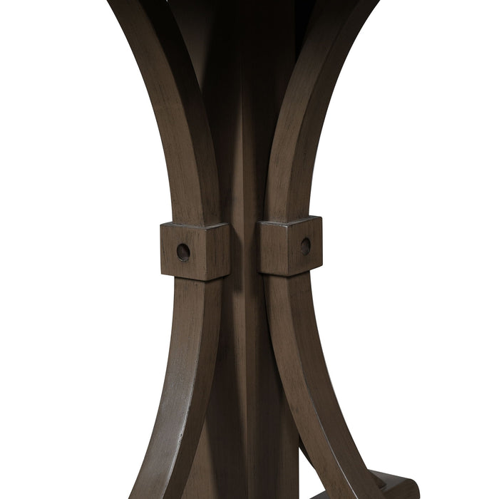 Dining Table With Trestle Base