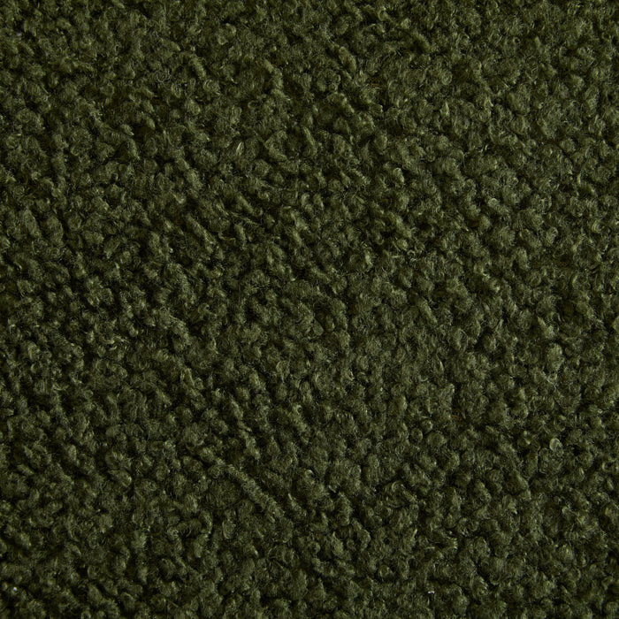 Modern Boucle Lounge Chair With Solid Wood Fram