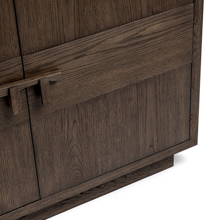 Oakridge - 4 Door Cabinet - Havana Brown