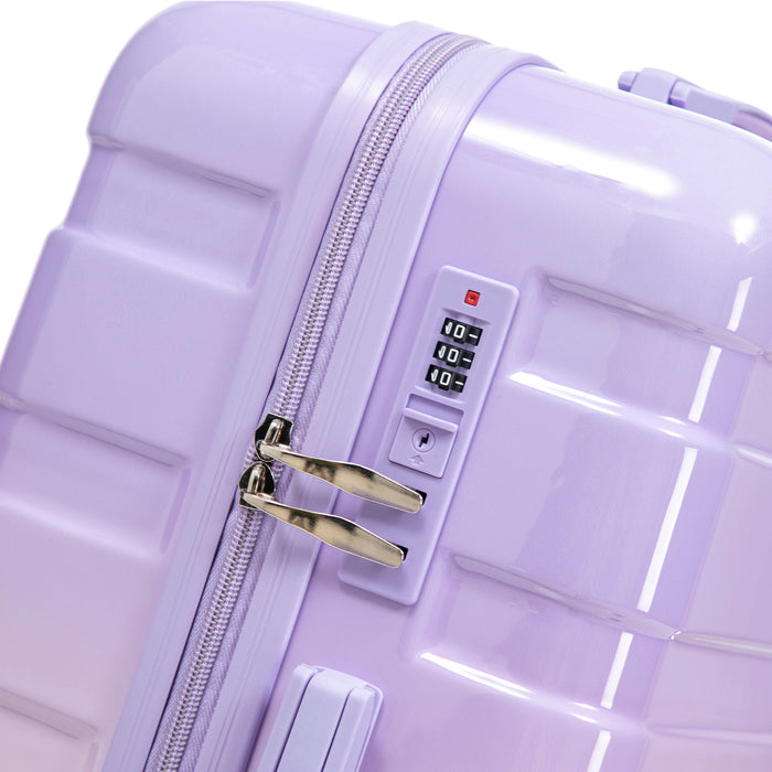 Luggage Set 20" /24" /28" With Combination Lock And Silent Wheels